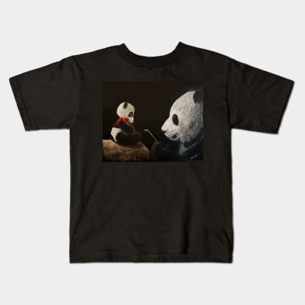 Wanna Bite, Little Buddy? Kids T-Shirt by havenhill studios